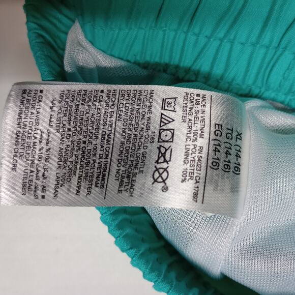 Old Navy Youth Swim Mesh Lined Shorts Green - Picture 7 of 7